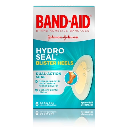 Band-Aid Band-Aid Hydro Seal Blister Heels 6 Count, PK24 1117419